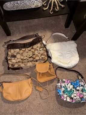 Coach Shoulder Bag Lot- Vintage, Limited Edition, etc